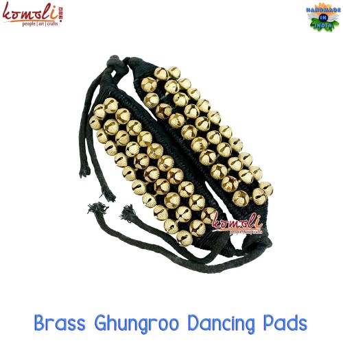 Authentic Black Ghungroo Pad for Dancing Performing Arts